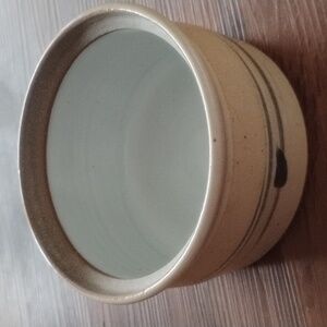 Dog Food/Water Bowl Large Hand turned pottery bowl